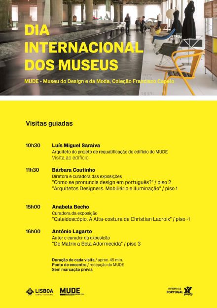 Dia Internacional dos Museus - visitas guiadas